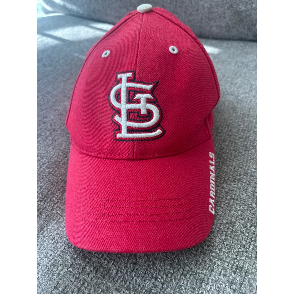MLB St Louis Cardinals Fan Favorite Adjustable Red Baseball Cap Hat STL Logo